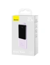 Hurtownia GSM - Powerbank Baseus Elf 10000mAh 22.5W + kabel USB-C, Lightning (fialový) - BSU3119PRP - {ean13} - Hurt