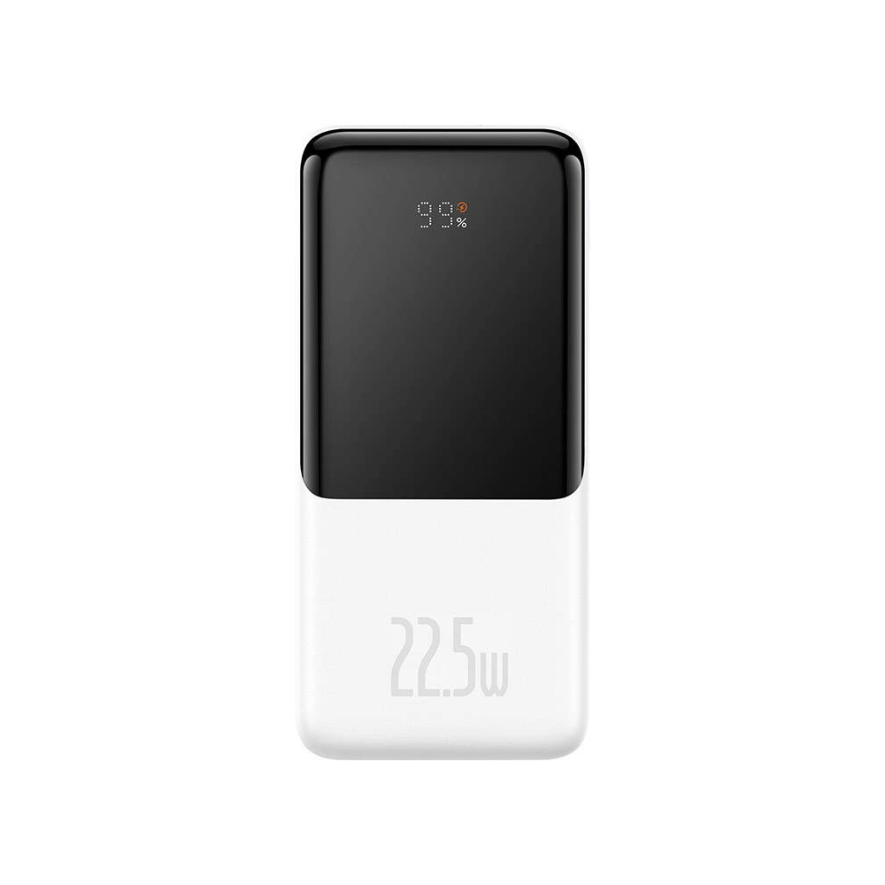 Hurtownia GSM - Powerbank Baseus Elf 10000mAh 22.5W + kabel USB-C, Lightning (biały) - BSU3120WHT - {ean13} - Hurt