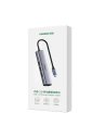 Hurtownia GSM - Adapter 4w1 UGREEN CM475 Hub USB-C do 3x USB 3.0 + 1x RJ45 (szary) - UGR1202GRY - {ean13} - Hurt