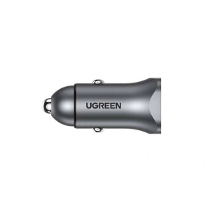 Hurtownia GSM - Ładowarka samochodowa UGREEN CD130, USB-A+PD 3.0, USB-C, QC3.0 30W (szara) - UGR1206GRY - {ean13} - Hurt