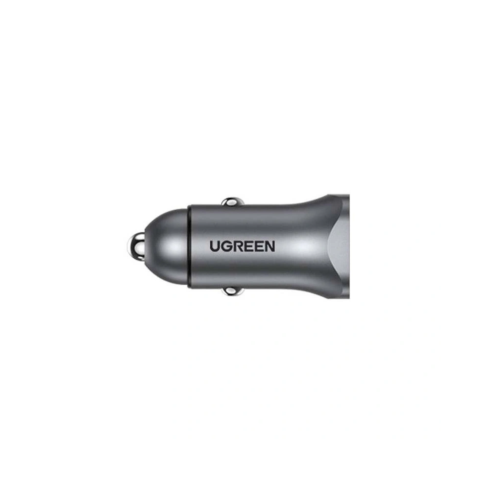 Hurtownia GSM - Auto nabíječka UGREEN CD130, USB-A+PD 3.0, USB-C, QC3.0 30W (šedá) - UGR1206GRY - {ean13} - Hurt