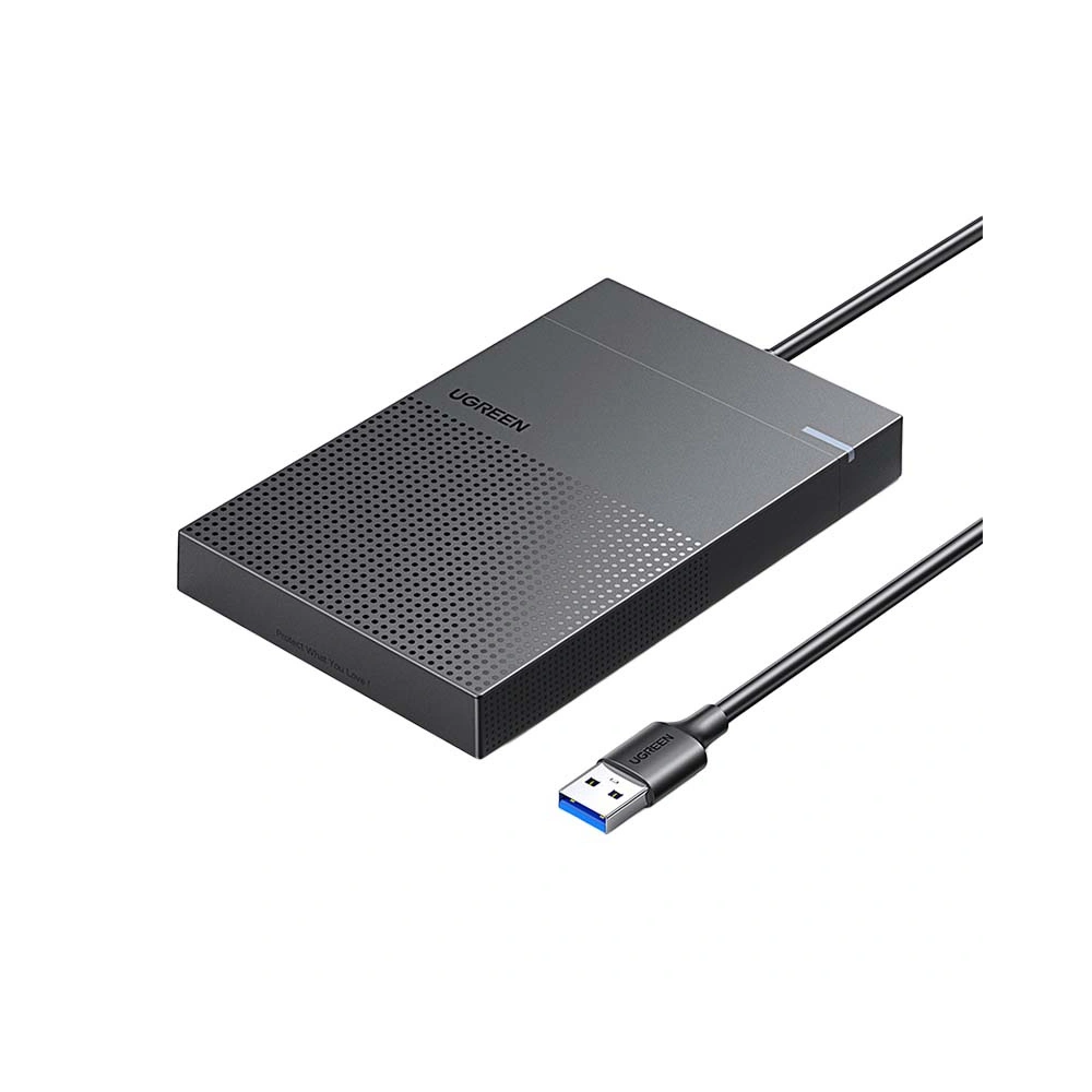 Hurtownia GSM - Externí pouzdro pro HDD/SSD 2,5" UGREEN CM471, USB-A 3.2 Gen 1 5Gbps (černé) - UGR1211BLK - {ean13} - Hurt