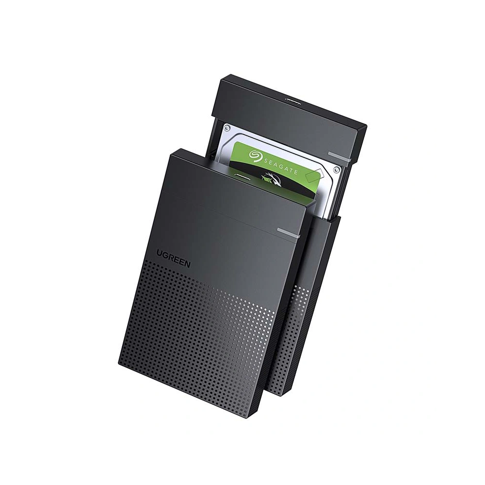 Hurtownia GSM - Externí pouzdro pro HDD/SSD 2,5" UGREEN CM471, USB-A 3.2 Gen 1 5Gbps (černé) - UGR1211BLK - {ean13} - Hurt