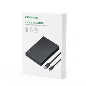Wholesale 2.5" External HDD/SSD enclosure UGREEN CM471, USB-A 3.2 Gen 1 5Gbps (Black) - UGR1211BLK - {ean13} - Hurt
