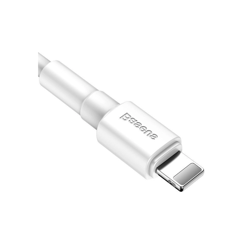 Hurtownia GSM - Kabel USB Lightning Baseus Mini 2.4A 1m (biały) - BSU3121WHT - {ean13} - Hurt