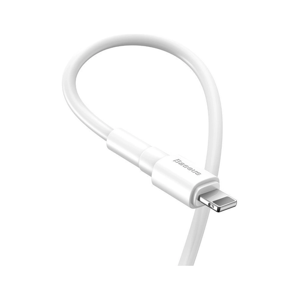 Hurtownia GSM - Kabel USB Lightning Baseus Mini 2.4A 1m (biały) - BSU3121WHT - {ean13} - Hurt
