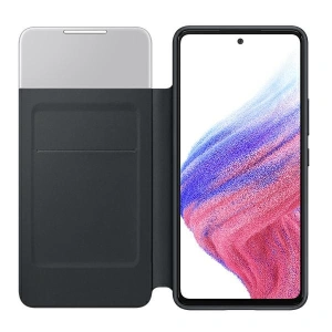 Wholesale Samsung Galaxy A53 5G EF-EA536PB black S View Wallet Cover - SMG645BLK - {ean13} - Hurt