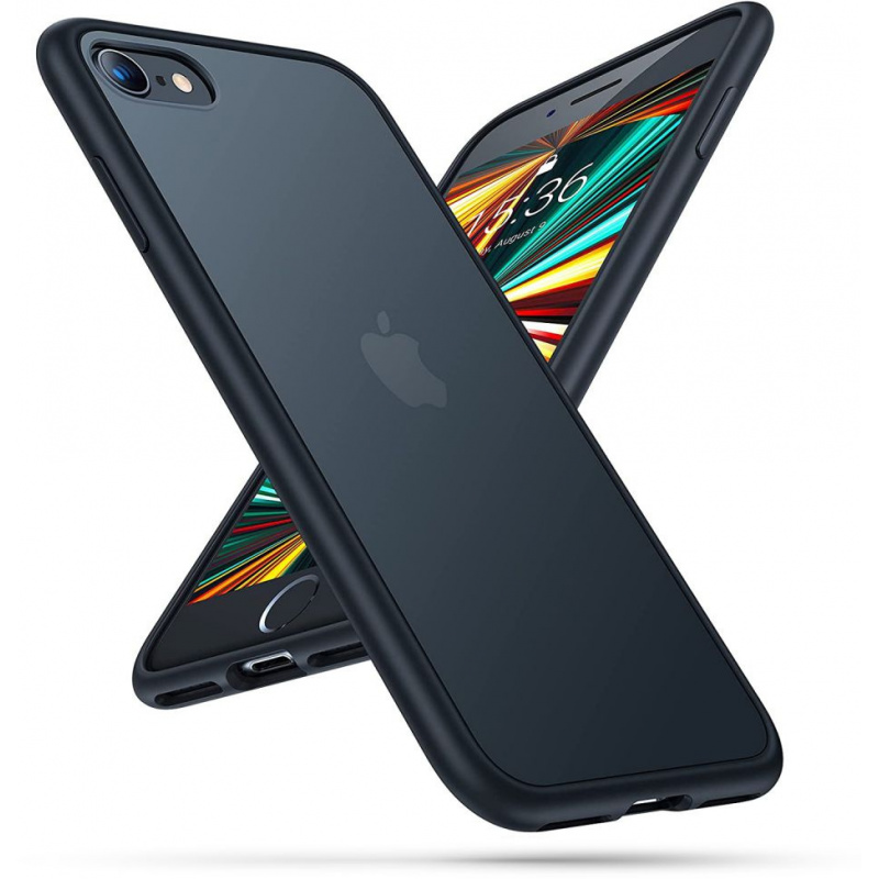 Etui Tech-protect Mattfit Apple iPhone SE 2022/SE 2020/8/7 Black