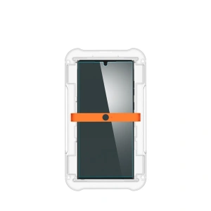 Hurtownia GSM - Tvrzené sklo s UV lepidlem Spigen Glas.TR Platinum Samsung Galaxy S22 Ultra - SPN2164 - {ean13} - Hurt