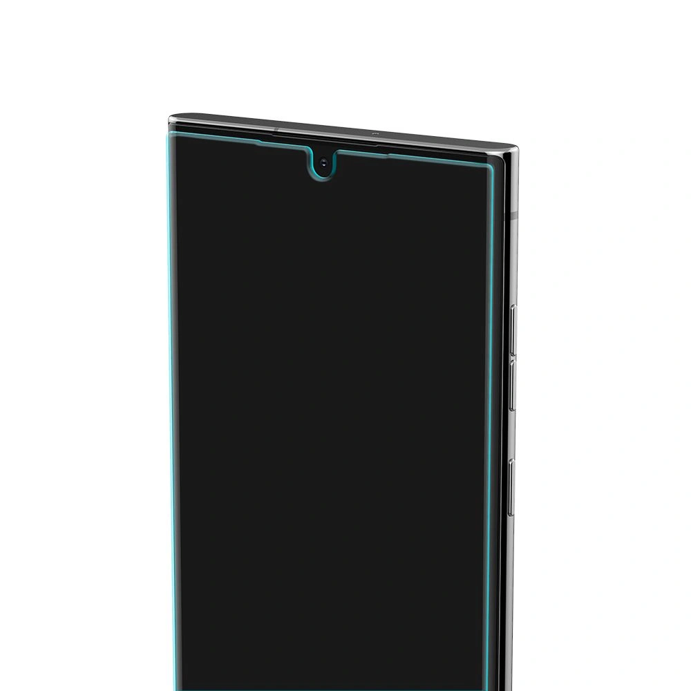 Hurtownia GSM - Tvrzené sklo s UV lepidlem Spigen Glas.TR Platinum Samsung Galaxy S22 Ultra - SPN2164 - {ean13} - Hurt