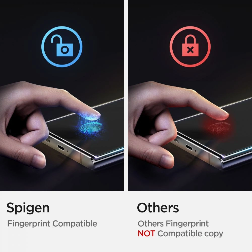 Wholesale Spigen Glas.TR Platinum UV Glass Samsung Galaxy S22 Ultra - SPN2164 - {ean13} - Hurt