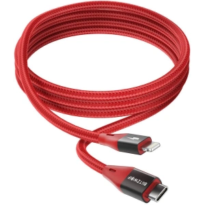 Hurtownia GSM - Kabel USB-C do Lightning BlitzWolf BW-CL3, MFI, 20W, 1.8m (czerwony) - BLZ455RED - {ean13} - Hurt