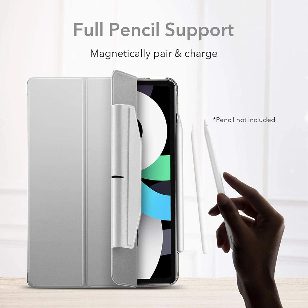 Wholesale ESR Ascend Trifold Apple iPad Air 10.9 2020/2022 (4 i 5 gen) / iPad Air 11 2024 (6 gen) Silver Grey - ESR473SLVGRY - {ean13} - Hurt