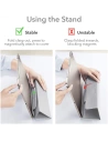 Wholesale ESR Ascend Trifold Apple iPad Air 10.9 2020/2022 (4 i 5 gen) / iPad Air 11 2024 (6 gen) Silver Grey - ESR473SLVGRY - {ean13} - Hurt