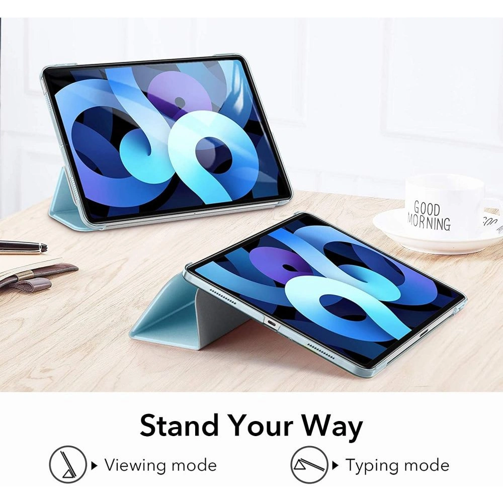 Hurtownia GSM - Etui ESR Ascend Trifold Apple iPad Air 10.9 2020/2022 (4. i 5. generacji) / iPad Air 11 2024 (6. generacji) Sky Blue - ESR474SKYBLU - {ean13} - Hurt