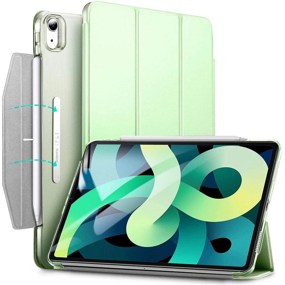 Hurtownia GSM - Etui ESR Ascend Trifold Apple iPad Air 10.9 2020/2022 (4. i 5. generacji) / iPad Air 11 2024 (6. generacji) Mint Green - ESR475MNTGRN - {ean13} - Hurt