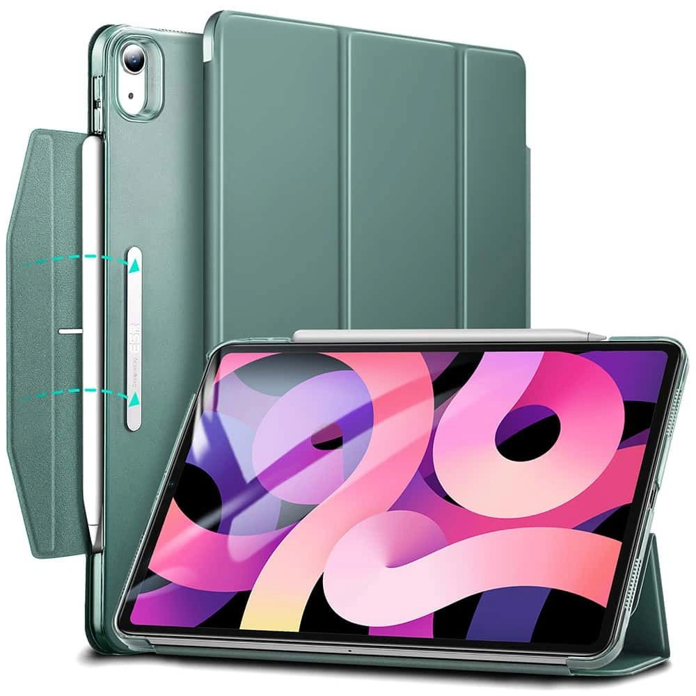 Hurtownia GSM - Etui ESR Ascend Trifold Apple iPad Air 10.9 2020/2022 (4. a 5. generace) / iPad Air 11 2024 (6. generace) Forest Green - ESR476FORGRN - {ean13} - Hurt