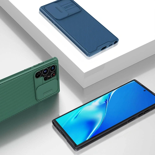 Etui Nillkin Camshield Pro Samsung Galaxy S22 Ultra Deep Green