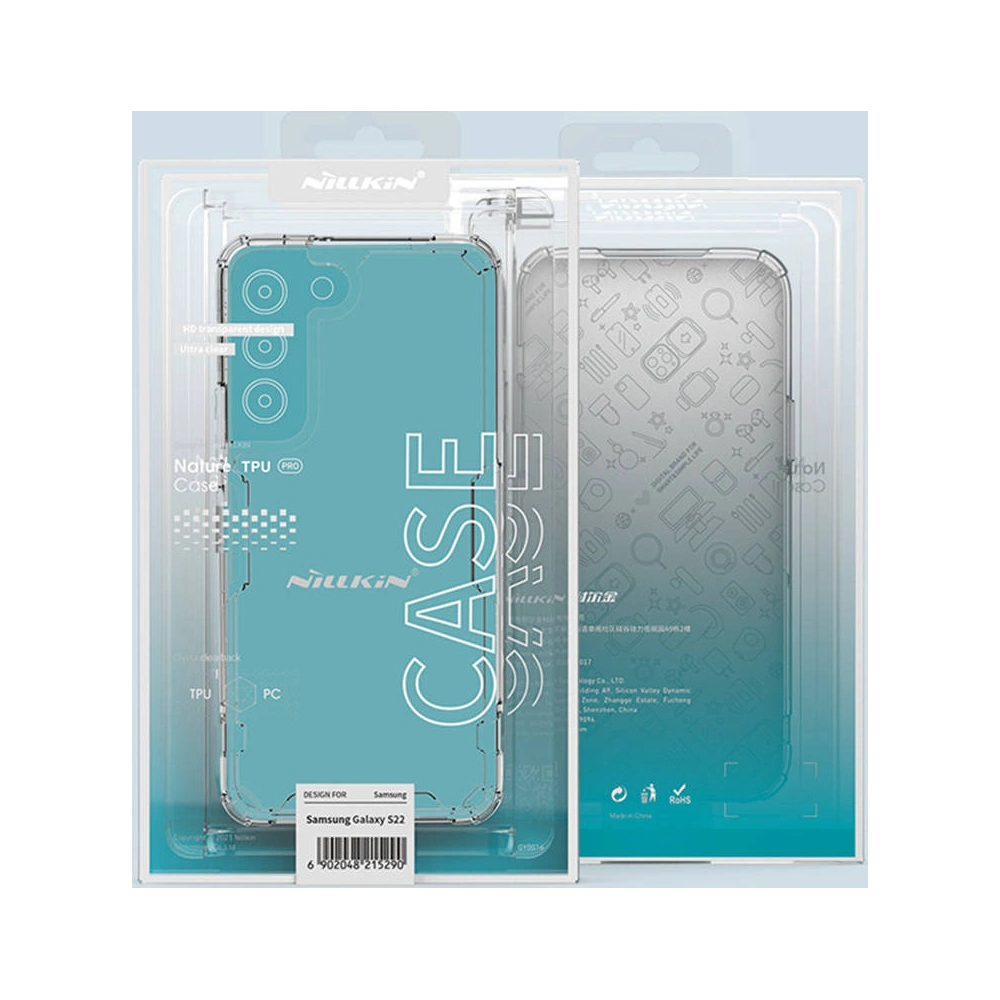 Wholesale Nillkin Nature Pro Samsung Galaxy S22 Clear - NLK329CL - {ean13} - Hurt