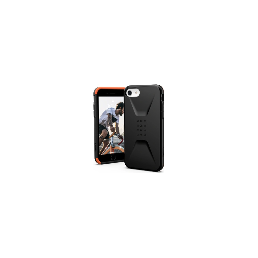 Hurtownia GSM - Etui UAG Urban Armor Gear Civilian Apple iPhone SE 2022/SE 2020/8/7 (czarna) - UAG947BLK - {ean13} - Hurt