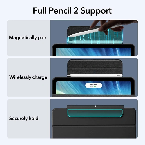 Etui ESR Rebound Hybrid Apple iPad Pro 11 2020/2021 (2. i 3. gen)/iPad Air 10.9 2020/2022 (4. i 5. gen) Frosted Grey