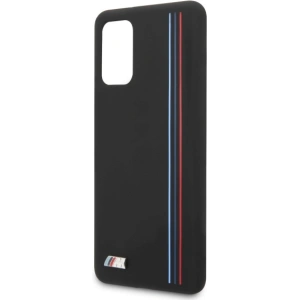 Hurtownia GSM - Etui BMW BMHCS67SIVTBK Samsung Galaxy S20+ Plus czarny/black Silicone Stripes M Collection - BMW287BLK - {ean13} - Hurt