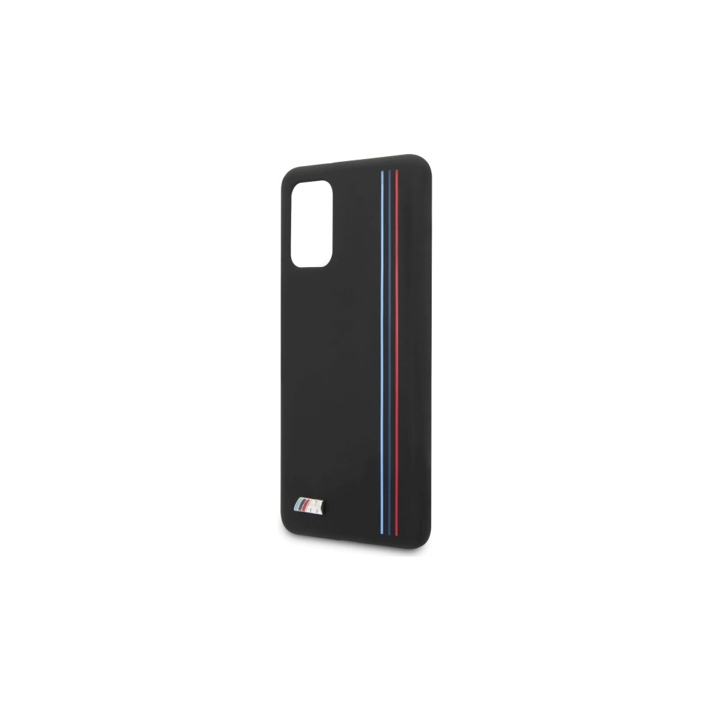 Hurtownia GSM - Etui BMW BMHCS67SIVTBK Samsung Galaxy S20+ Plus černý/black Silicone Stripes M Collection - BMW287BLK - {ean13} - Hurt