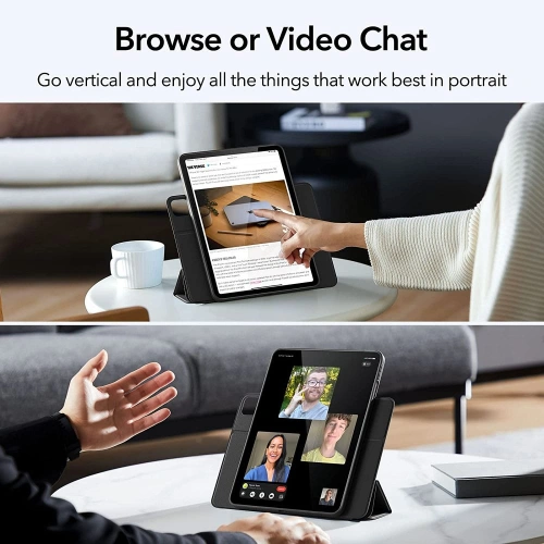 Etui ESR Rebound Hybrid Apple iPad Pro 11 2020/2021 (2. i 3. gen)/iPad Air 10.9 2020/2022 (4. i 5. gen) Frosted Grey