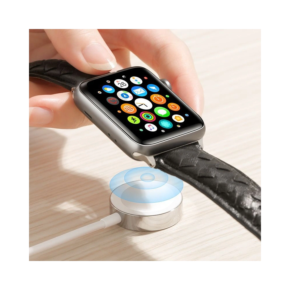Hurtownia GSM - Nabíječka do Apple Watch Joyroom S-IW001S Magnetic Charging Cable 120cm Bílá - JYR082WHT - {ean13} - Hurt