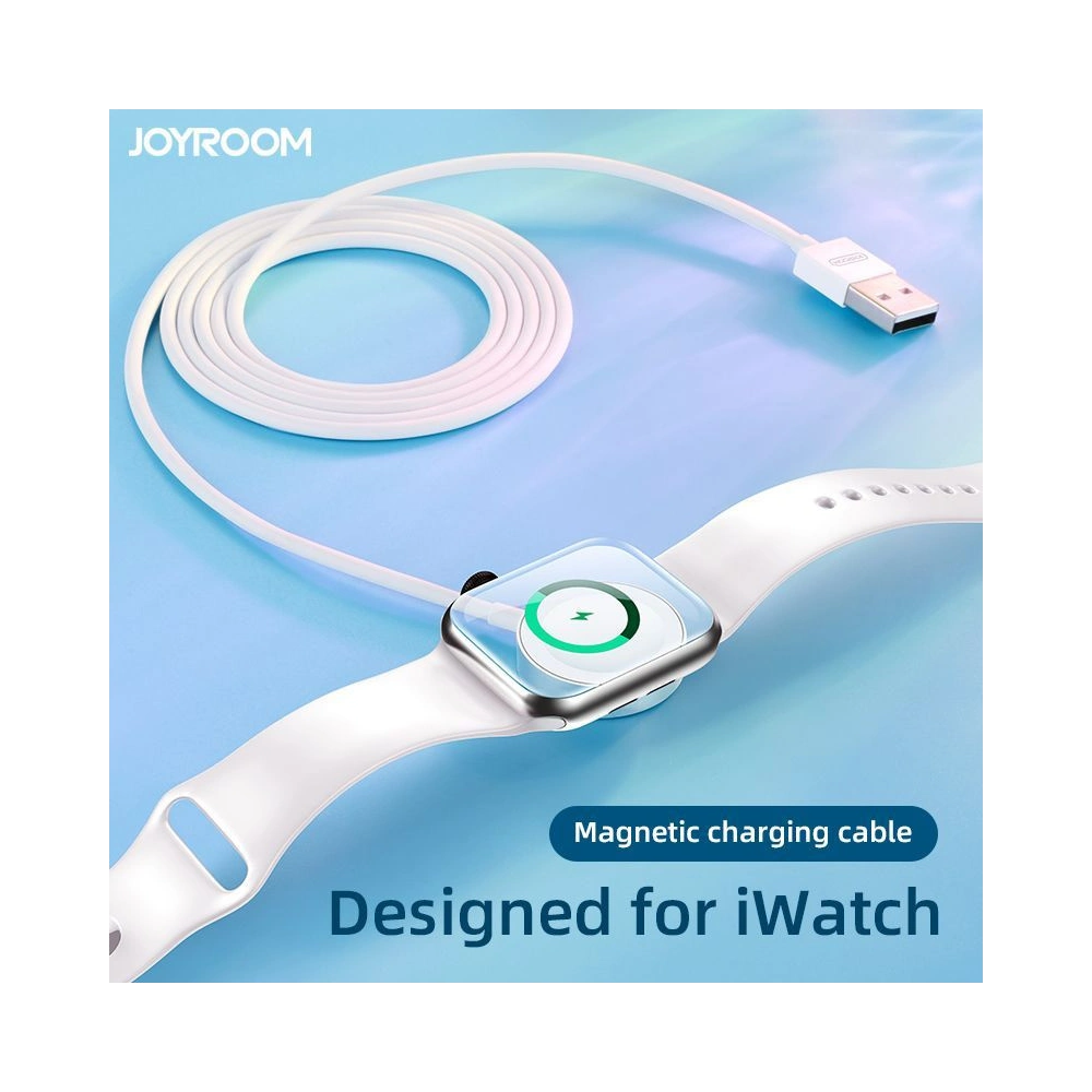 Hurtownia GSM - Nabíječka do Apple Watch Joyroom S-IW001S Magnetic Charging Cable 120cm Bílá - JYR082WHT - {ean13} - Hurt