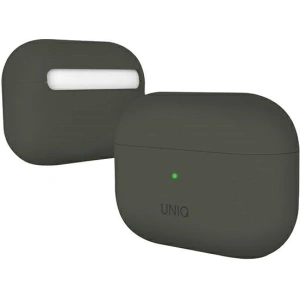 Etui UNIQ Lino Silicone Apple AirPods Pro szary/grey moss