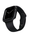 Etui UNIQ Valencia Apple Watch 4/5/6/7/SE 40/41mm grafitowy/graphite