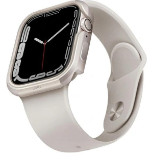Etui UNIQ Valencia Apple Watch 4/5/6/7/SE 40/41mm starlight