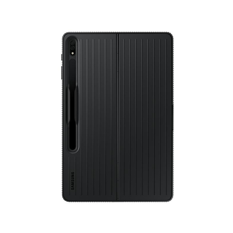 Samsung Distributor - 8806094210910 - SMG649BLK - Samsung Galaxy Tab S8+ Plus 12.4 EF-RX800CB black Protective Standing Cover - B2B homescreen