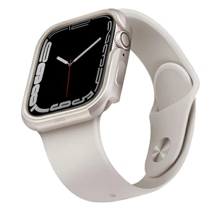 Hurtownia GSM - Etui UNIQ Valencia Apple Watch 4/5/6/7/SE 44/45mm starlight - UNIQ597STA - {ean13} - Hurt