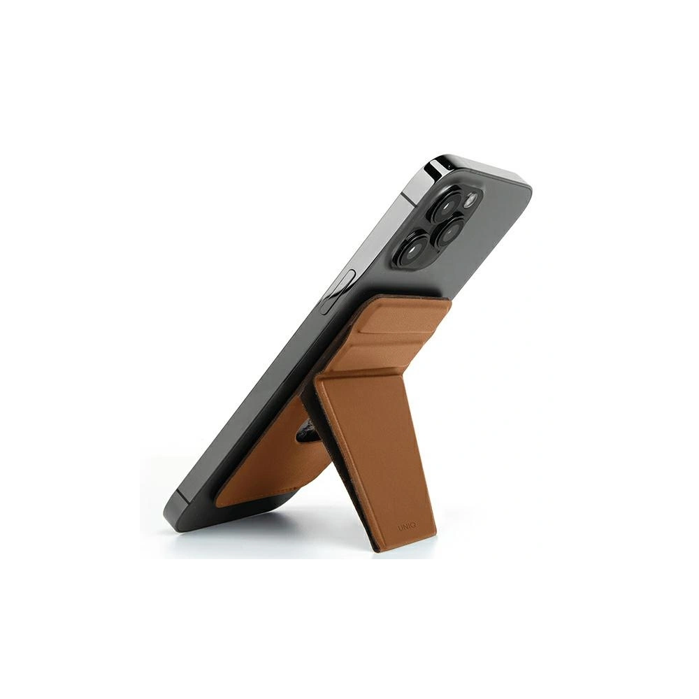 Wholesale UNIQ Lyft magnetic stand and card holder brown - UNIQ601BR - {ean13} - Hurt