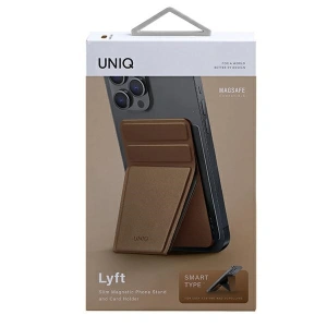 Wholesale UNIQ Lyft magnetic stand and card holder brown - UNIQ601BR - {ean13} - Hurt