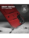 Hurtownia GSM - Etui ZIZO BOLT Series Samsung Galaxy S21 FE + szkło (czerwony) - ZIZ105RED - {ean13} - Hurt