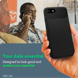 Hurtownia GSM - Case Caseology Vault Apple iPhone SE 2022/SE 2020/8/7 Matt Schwarz - CSL053BLK - {ean13} - Hurt