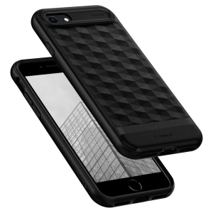 Hurtownia GSM - Case Caseology Parallax Apple iPhone SE 2022/SE 2020/8/7 Matt Schwarz - CSL054BLK - {ean13} - Hurt