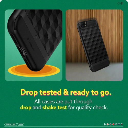 Etui Caseology Parallax Apple iPhone SE 2022/SE 2020/8/7 Matte Black