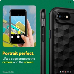 Hurtownia GSM - Case Caseology Parallax Apple iPhone SE 2022/SE 2020/8/7 Matt Schwarz - CSL054BLK - {ean13} - Hurt