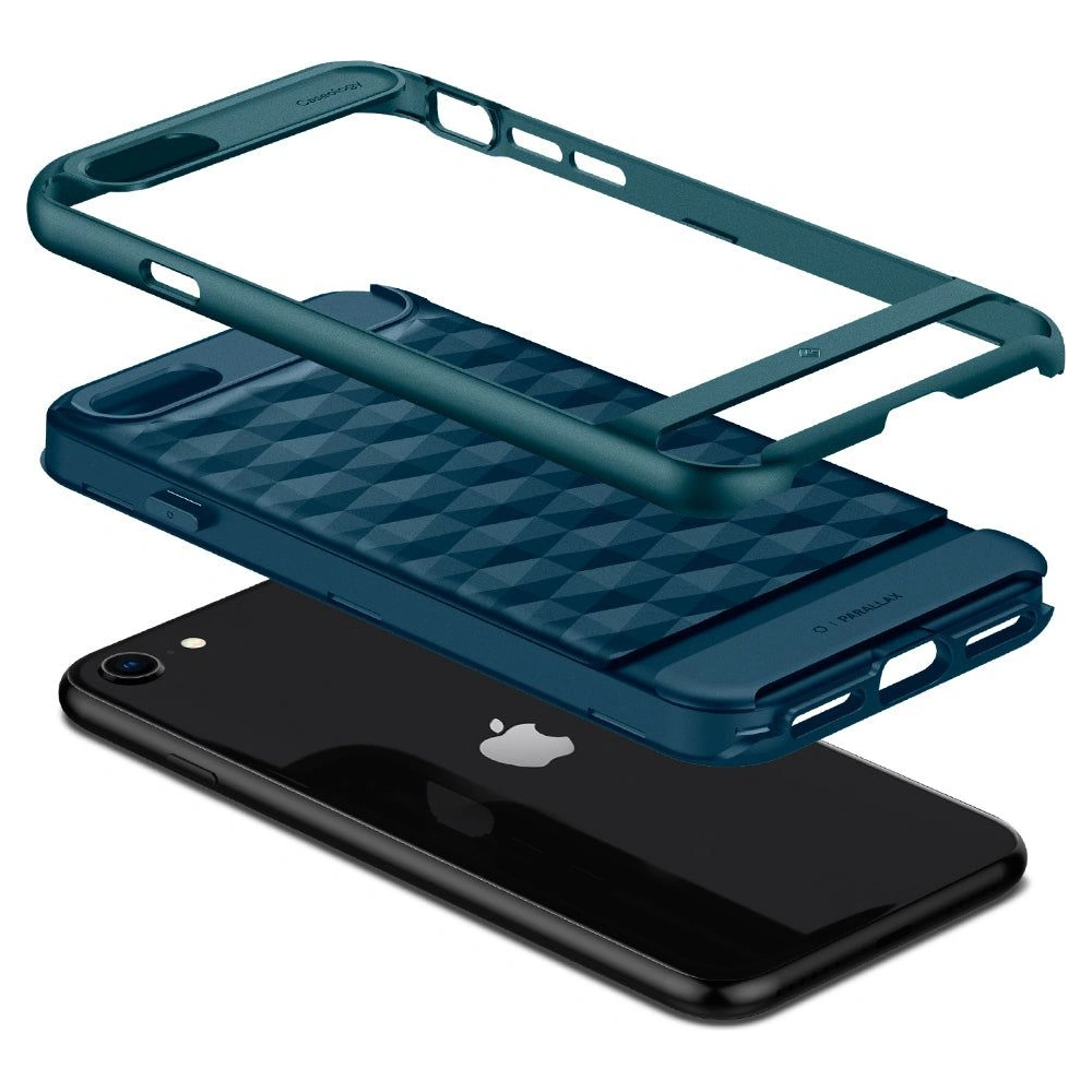 Hurtownia GSM - Etui Caseology Parallax Apple iPhone SE 2022/SE 2020/8/7 Aqua Green - CSL055AQUGRN - {ean13} - Hurt