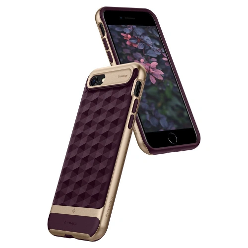Etui Caseology Parallax Apple iPhone SE 2022/SE 2020/8/7 Burgundy
