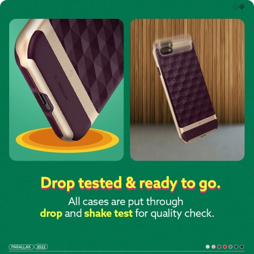 Etui Caseology Parallax Apple iPhone SE 2022/SE 2020/8/7 Burgundy