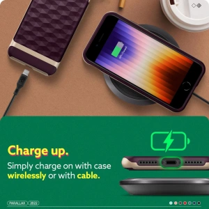 Hurtownia GSM - Case Caseology Parallax Apple iPhone SE 2022/SE 2020/8/7 Burgunderrot - CSL056BRG - {ean13} - Hurt