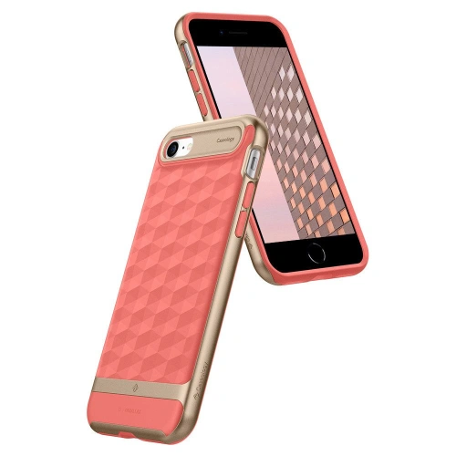 Etui Caseology Parallax Apple iPhone SE 2022/SE 2020/8/7 Coral Pink