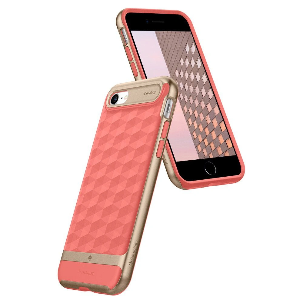 Hurtownia GSM - Case Caseology Parallax Apple iPhone SE 2022/SE 2020/8/7 Korallenpink - CSL057CORPNK - {ean13} - Hurt