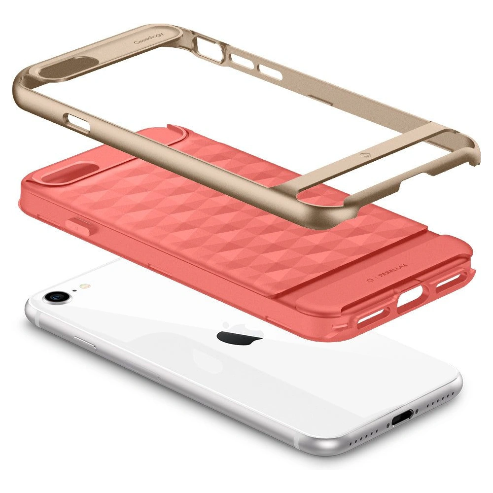 Hurtownia GSM - Case Caseology Parallax Apple iPhone SE 2022/SE 2020/8/7 Korallenpink - CSL057CORPNK - {ean13} - Hurt