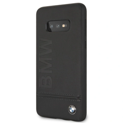 Etui BMW BMHCS10LLLSB Samsung Galaxy S10e czarny/black Signature